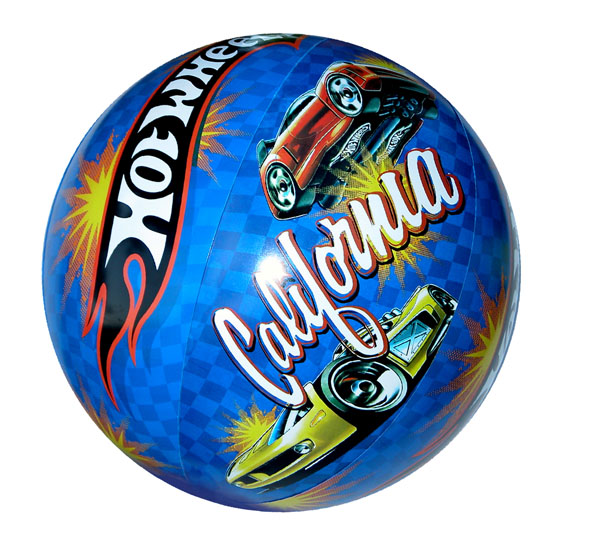 Mattel Hot Wheels 51 cm Inflatable Beach Ball Click to enlarge