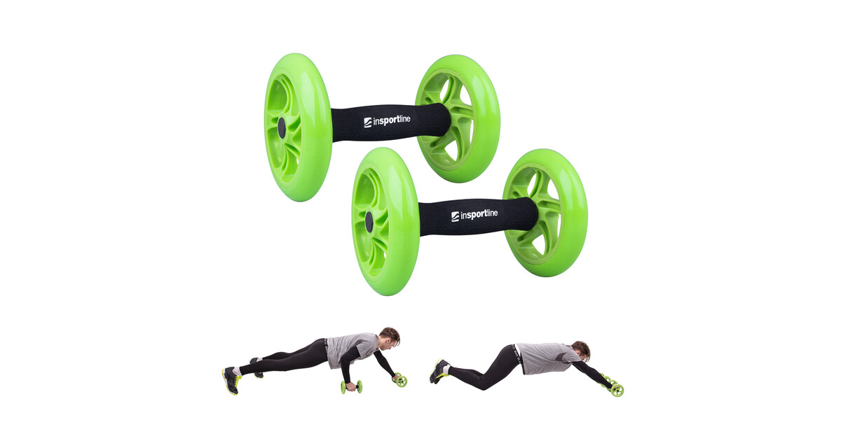 Exercise Wheel inSPORTline AB Roller Double - inSPORTline