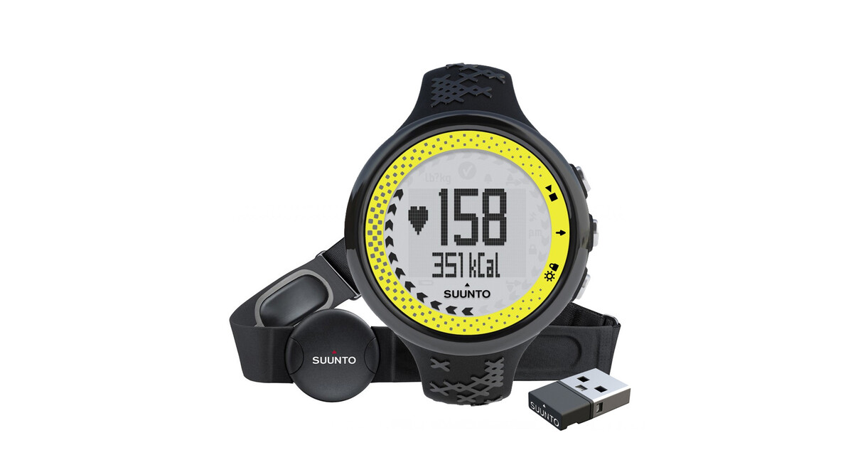 Sporttester Suunto M5 Black Lime Pack M. MINI inSPORTline