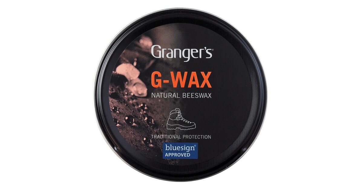 Grangers G-Wax - 2.8 oz (80 g) Natural Beeswax Leather Protection