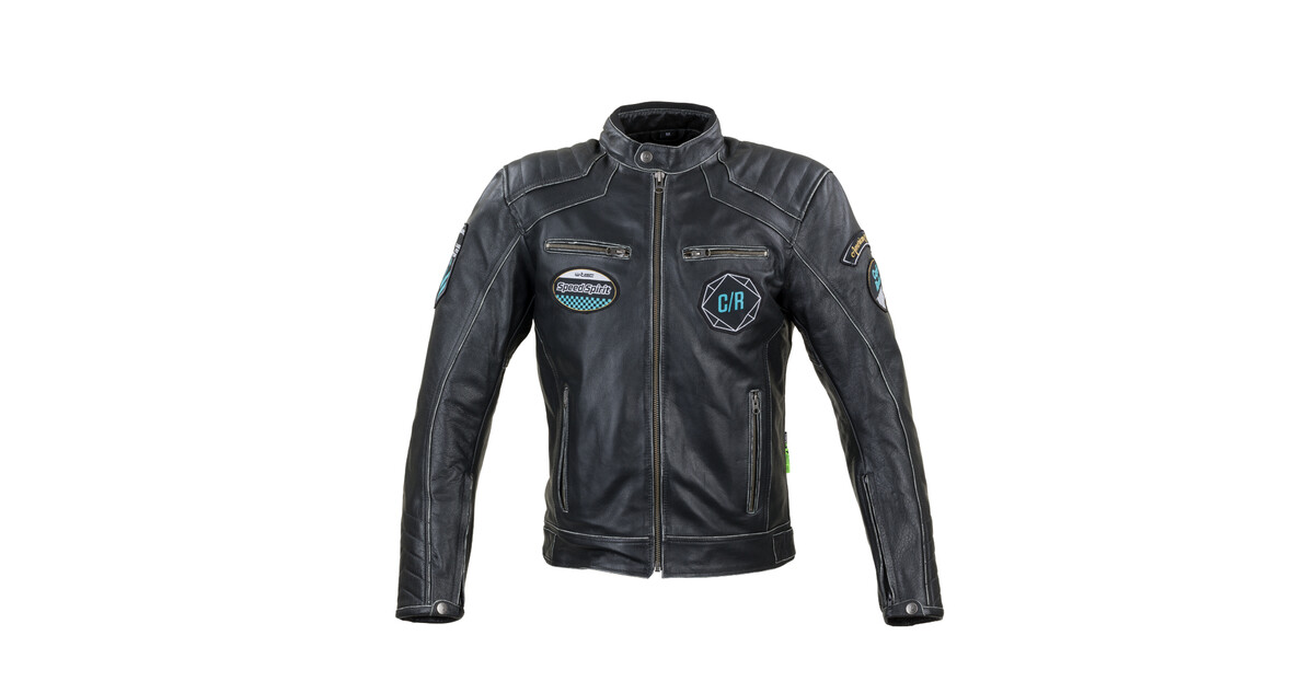 Leather Motorcycle Jacket W-TEC Losial - inSPORTline