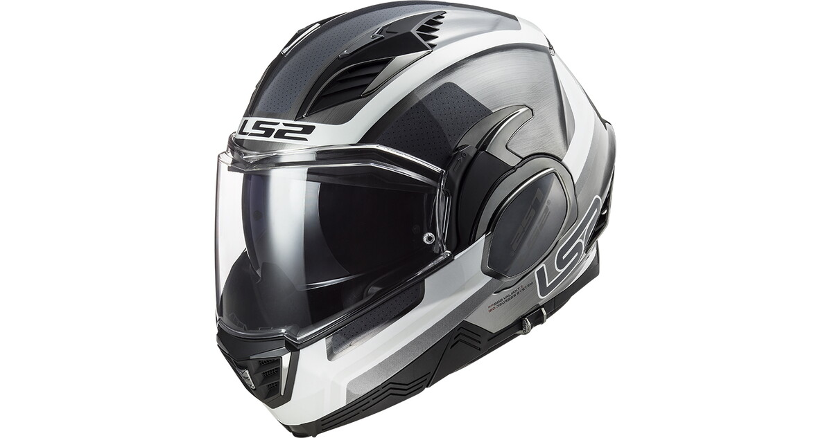 Flip Up Motorcycle Helmet LS2 FF900 Valiant II Orbit P J inSPORTline