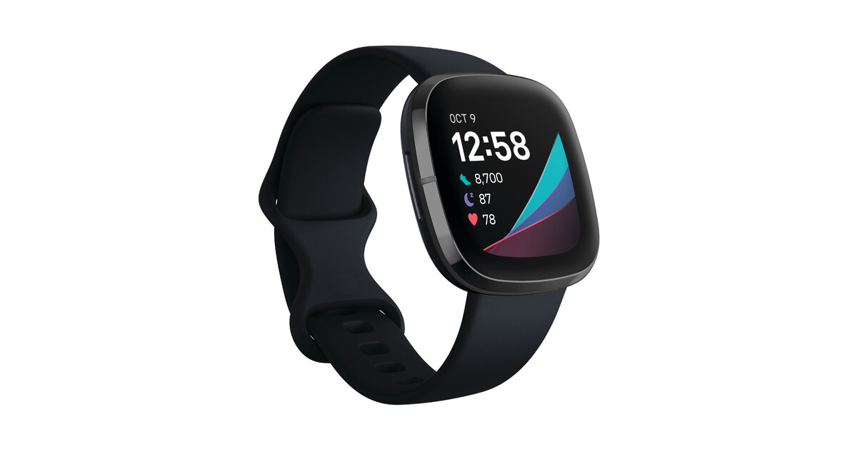 Fitbit sense 2025 smartwatch fb512bkbk