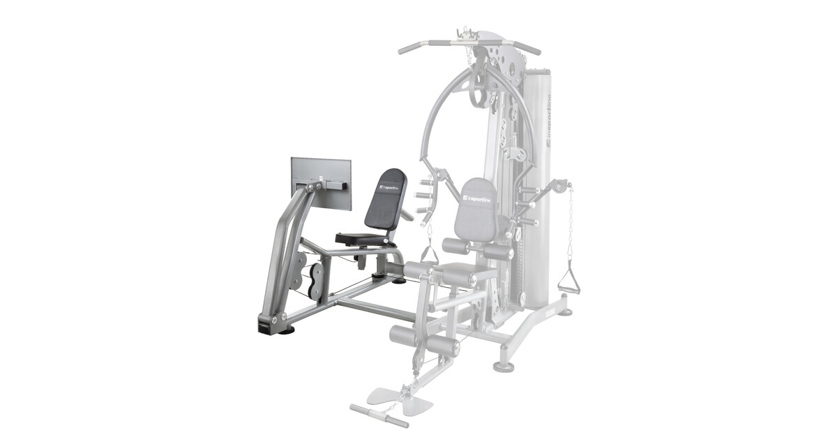 Home gym leg online press attachment