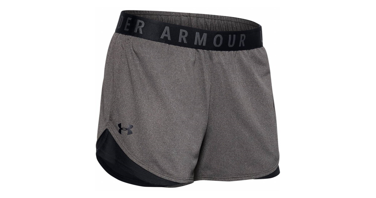 Under Armour Women's HeatGear Armour Shorts - Mid XS Gray at