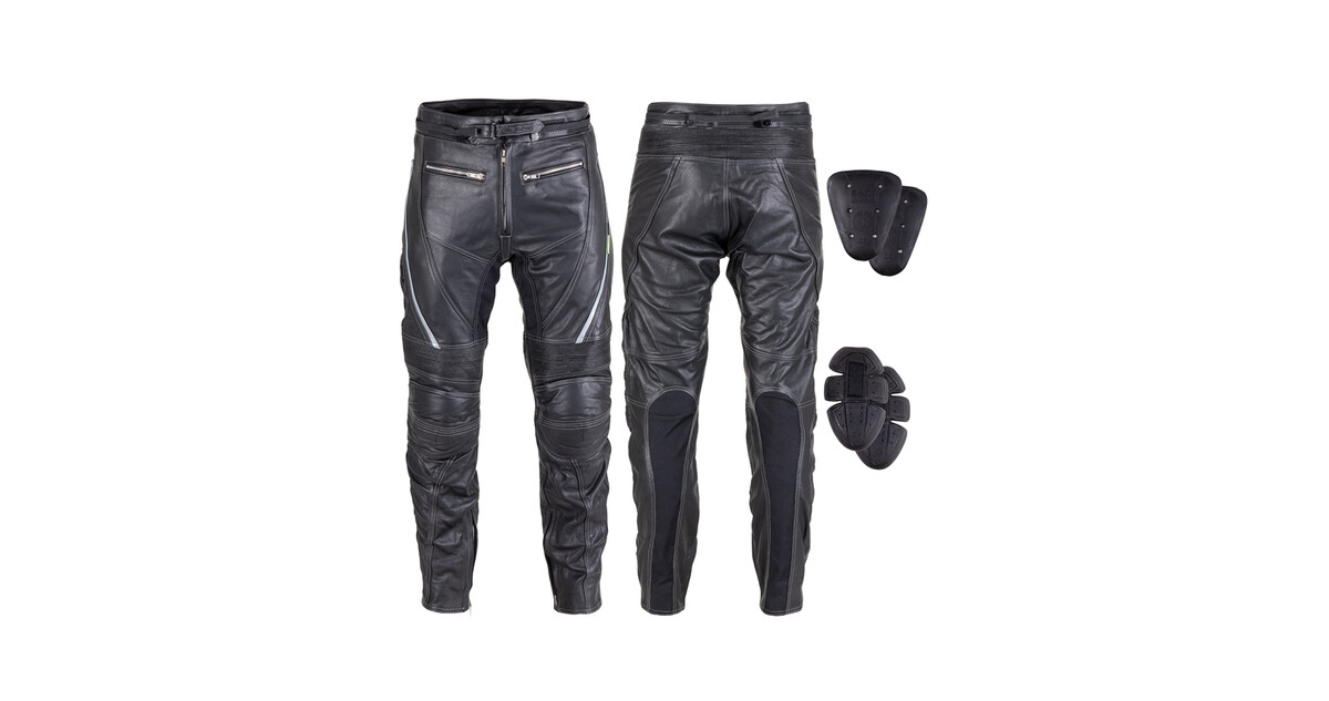 Leather Motorcycle Pants W-TEC Vilglen