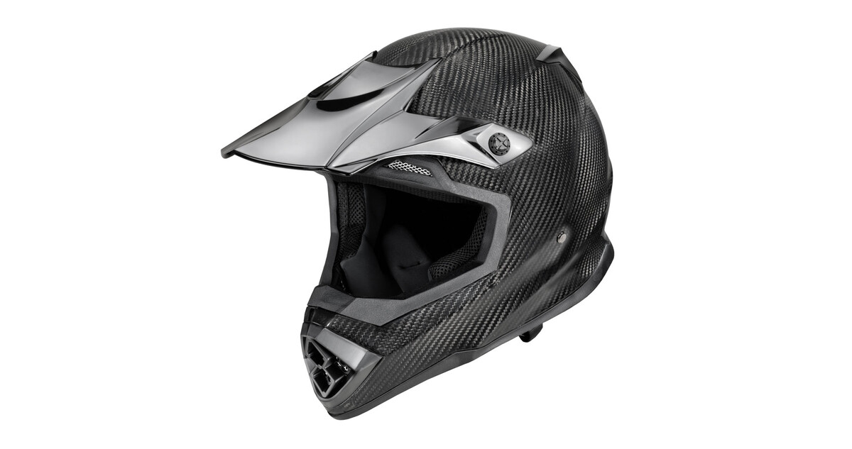 Carbon fiber discount dirt bike helmet