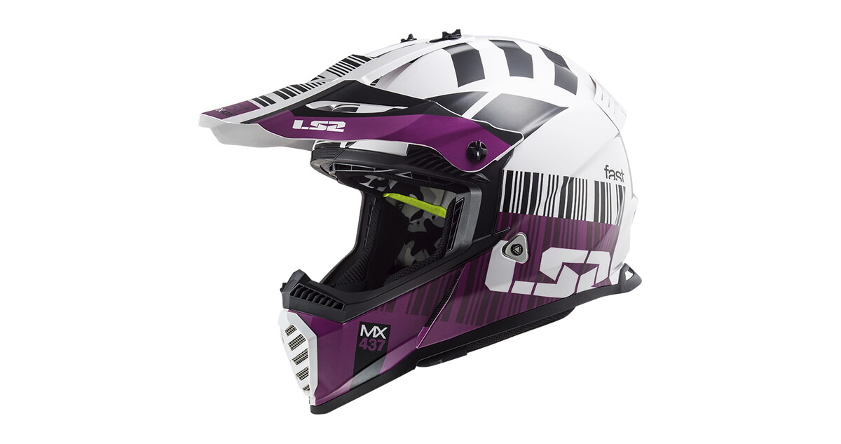 Motorcycle Helmet LS2 MX437 Fast Evo XCode - inSPORTline