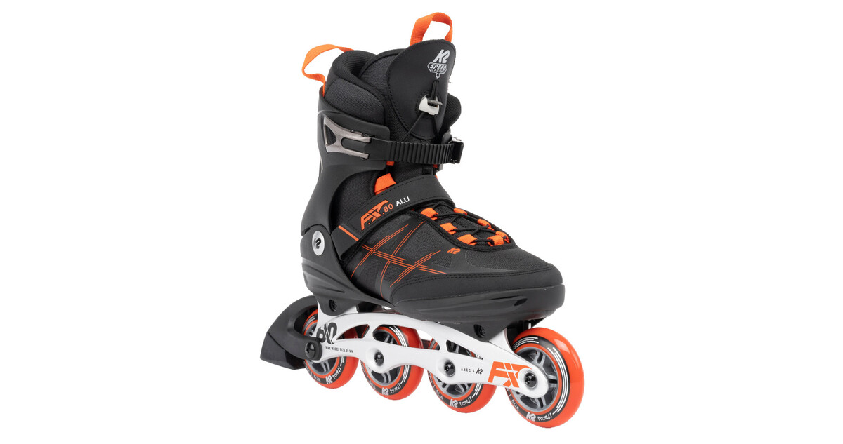 K2 F.I.T. 80 ALU Mens Inline Skates SIZE 8 - NEW 2024 IN BOX!