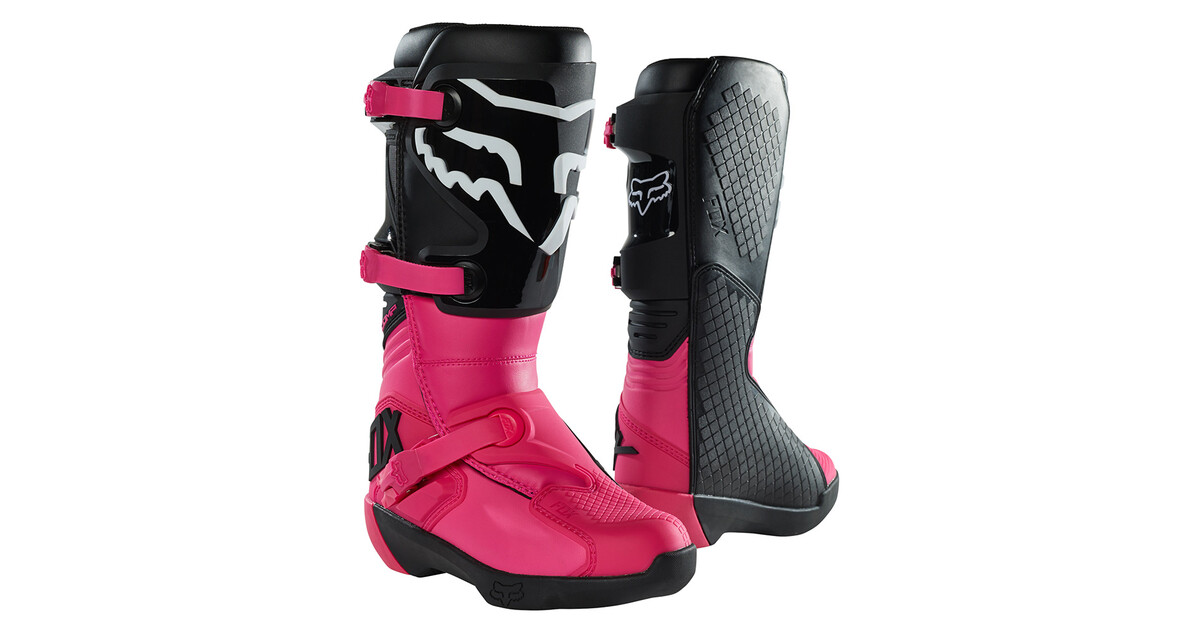 Pink dirt bike boots hotsell