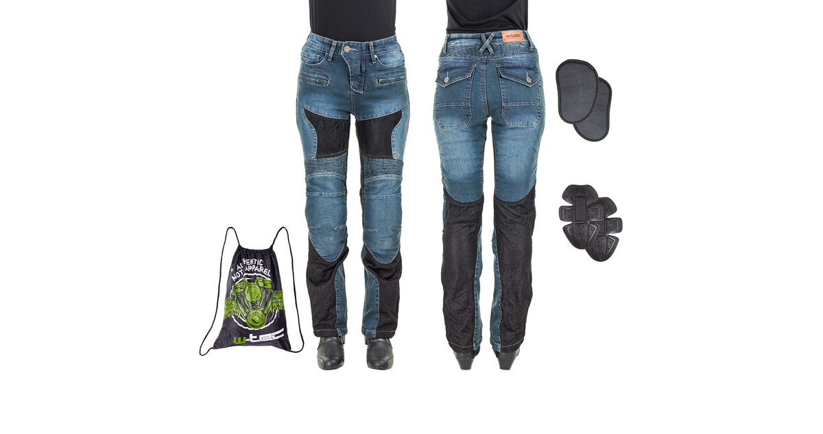 Women's Moto Jeans W-TEC Bolftyna - inSPORTline