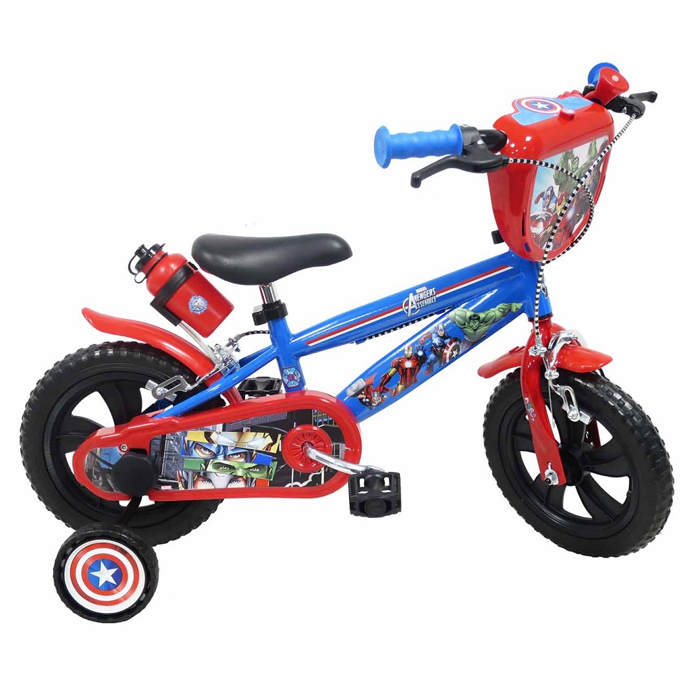 avengers bike with training wheels