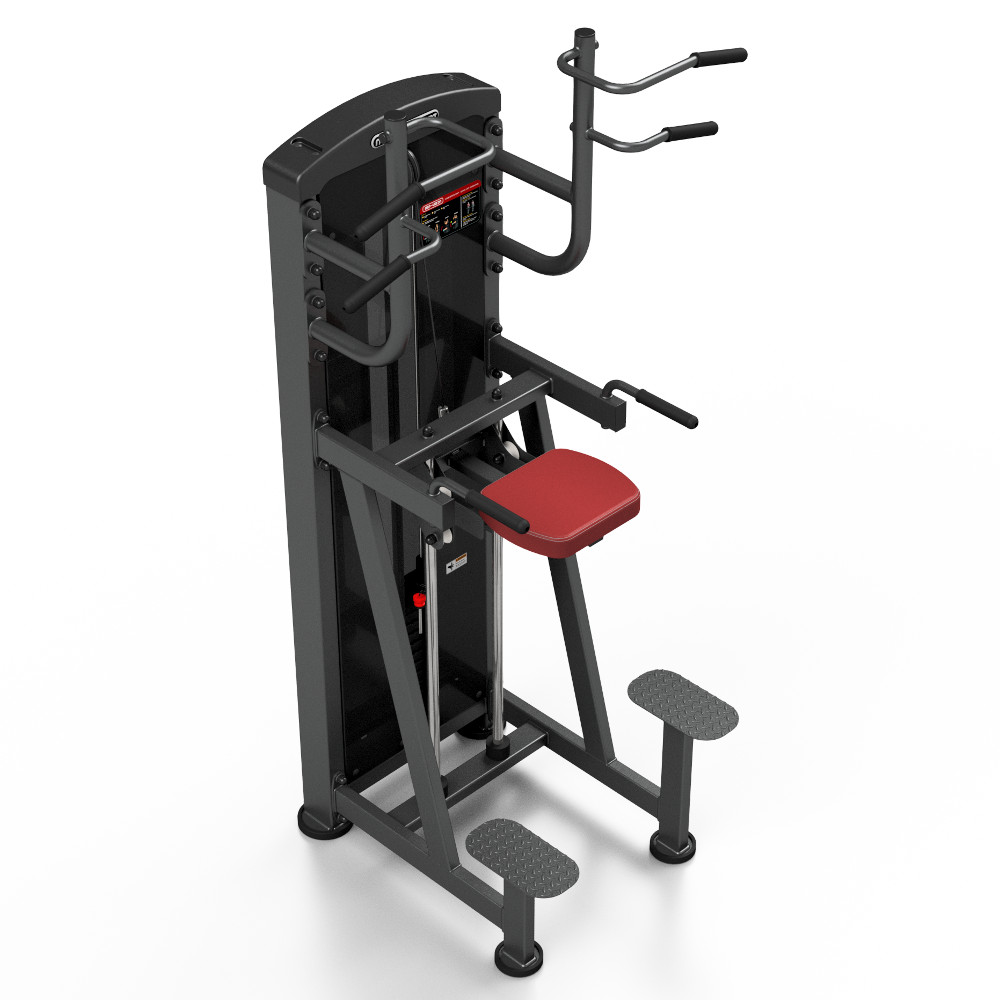 Assisted Dip/Chin Up Machine Marbo Sport MPU231 Black inSPORTline