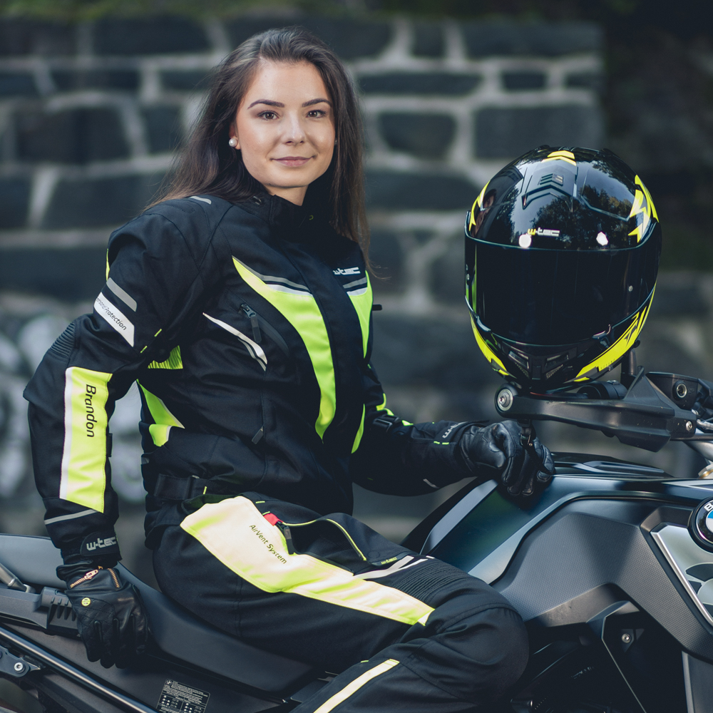 Women S Motorcycle Jacket W Tec Brandon Lady Insportline