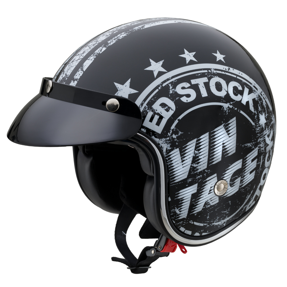 Motorcycle Helmet W-TEC Café Racer inSPORTline
