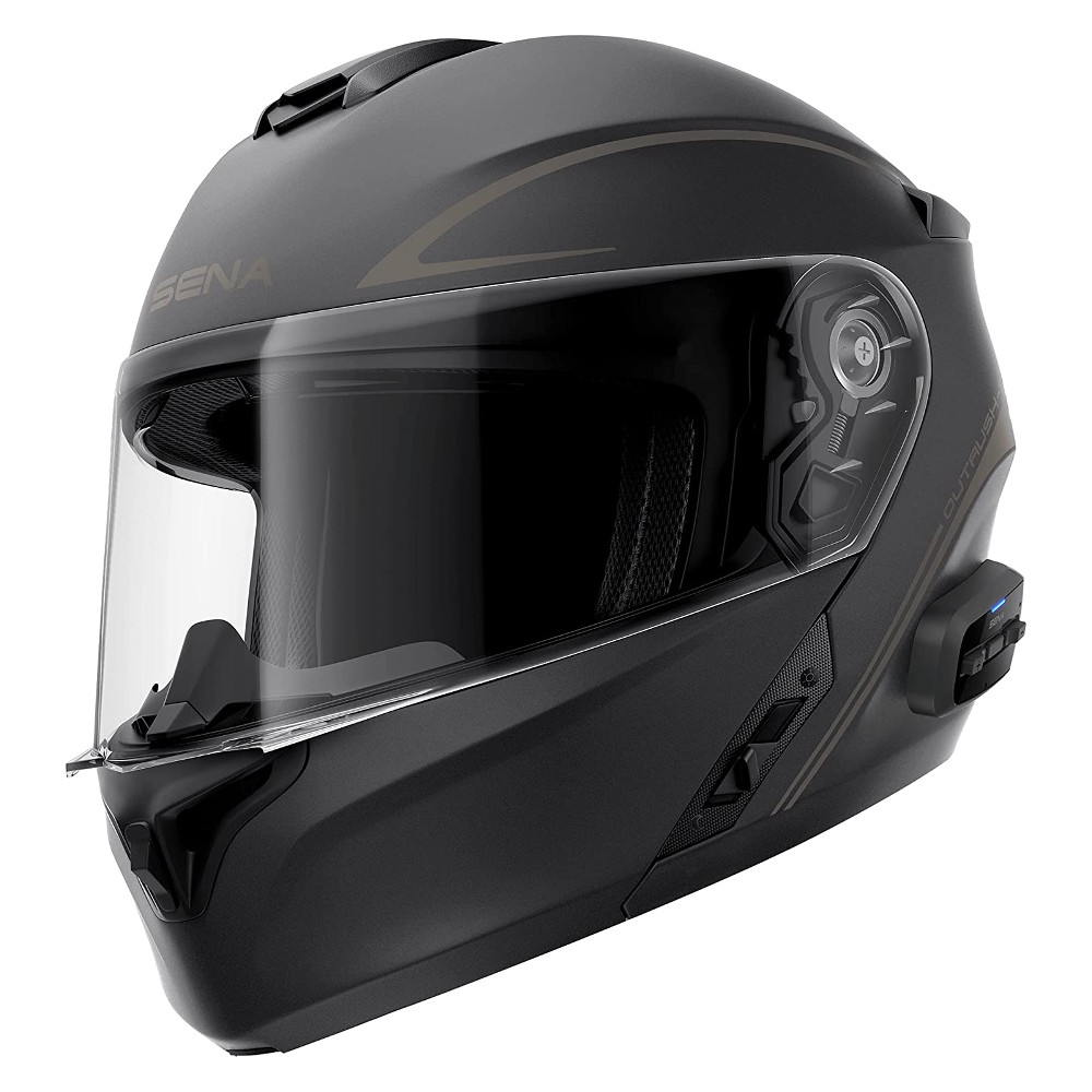 motorcycle helmet with built in sena