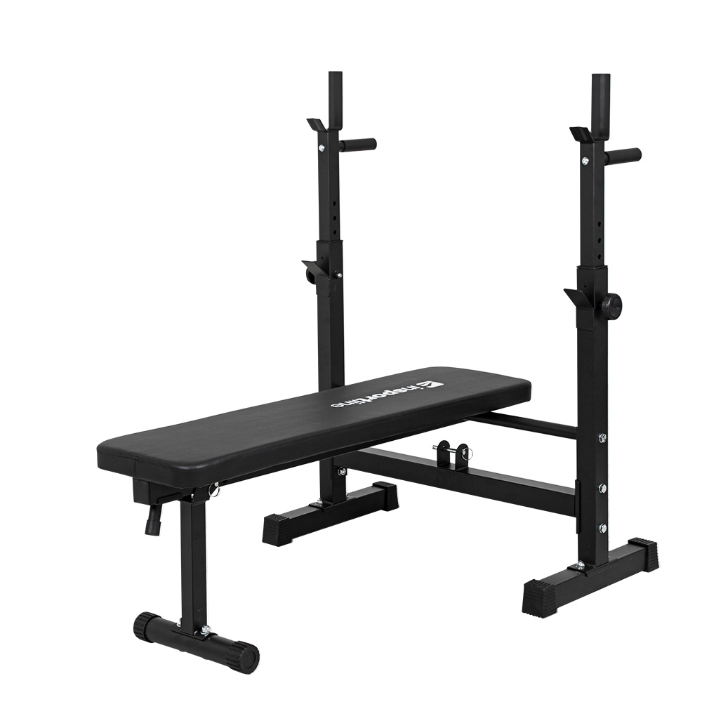 Plate Loaded Dumbbell Set W Bench Insportline Cem 180 40 Cm30 Mm 75