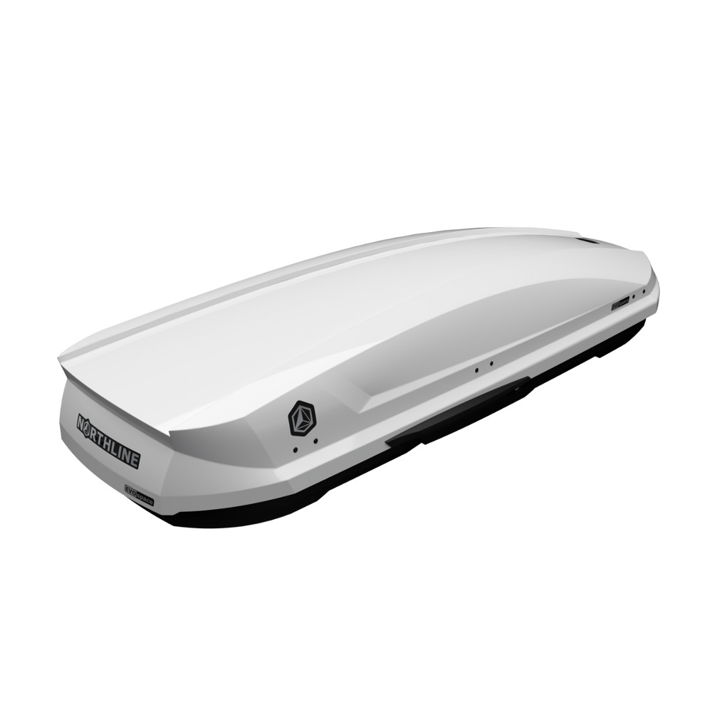 Car Roof Box Northline EVOspace White inSPORTline